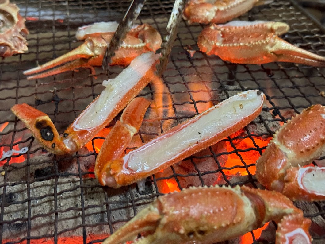 炭火焼き松葉ガニ