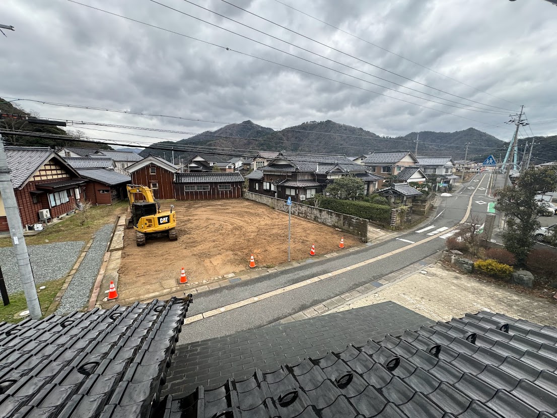 家屋解体完了、更地の様子