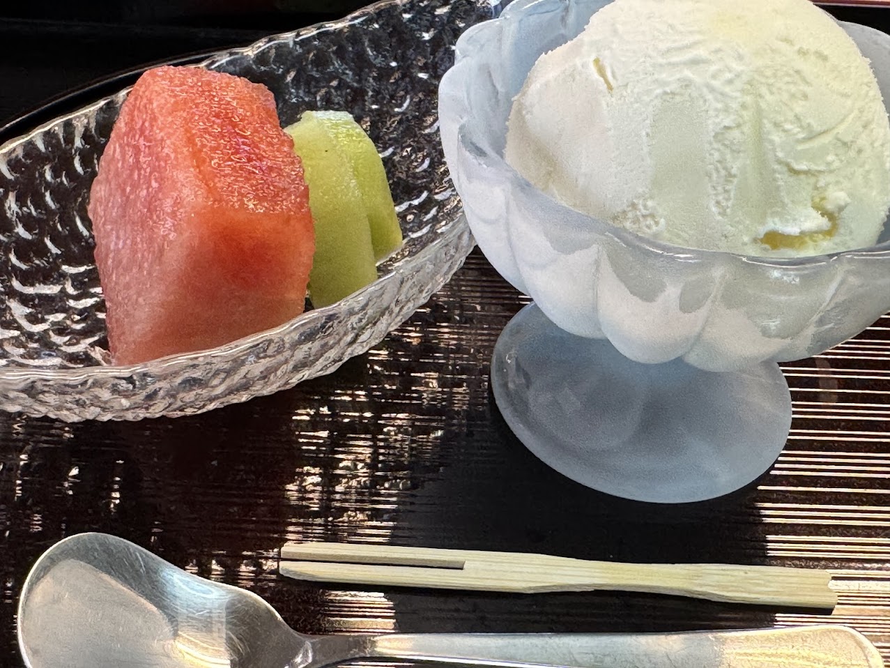 夏のデザート一例