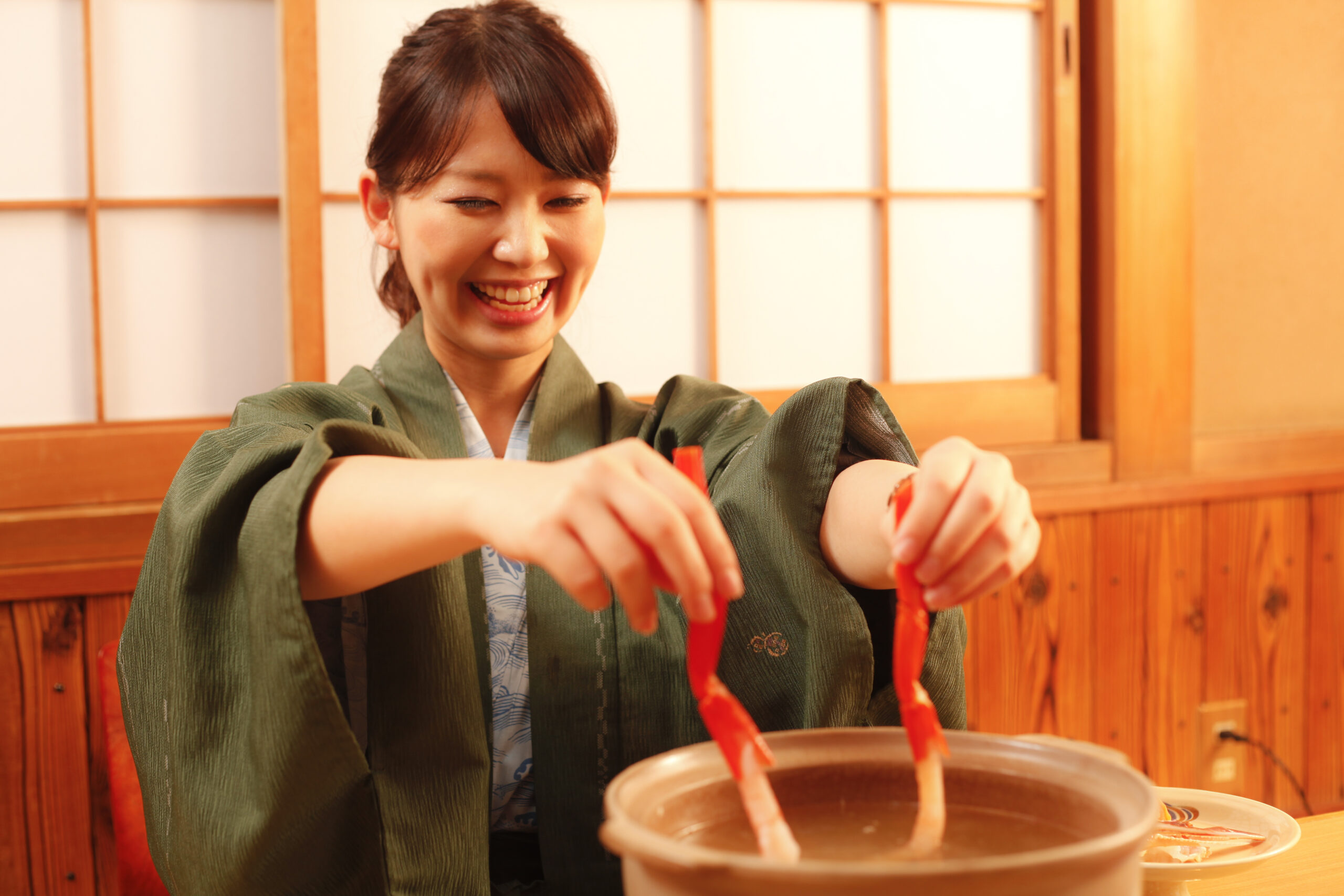 香住がにしゃぶしゃぶ