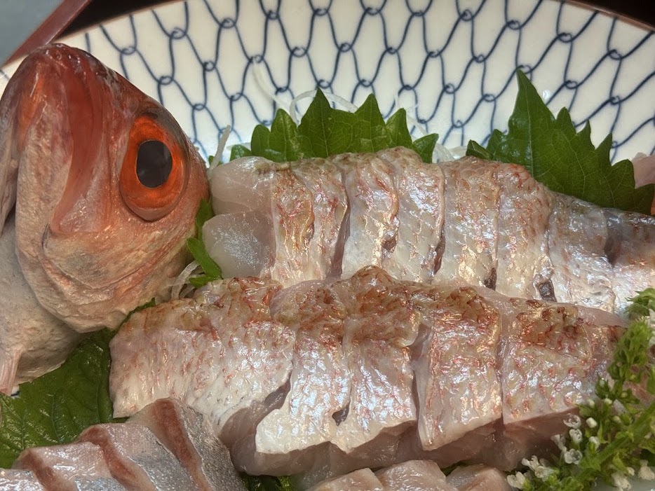 今が旬！！のどぐろのお刺身