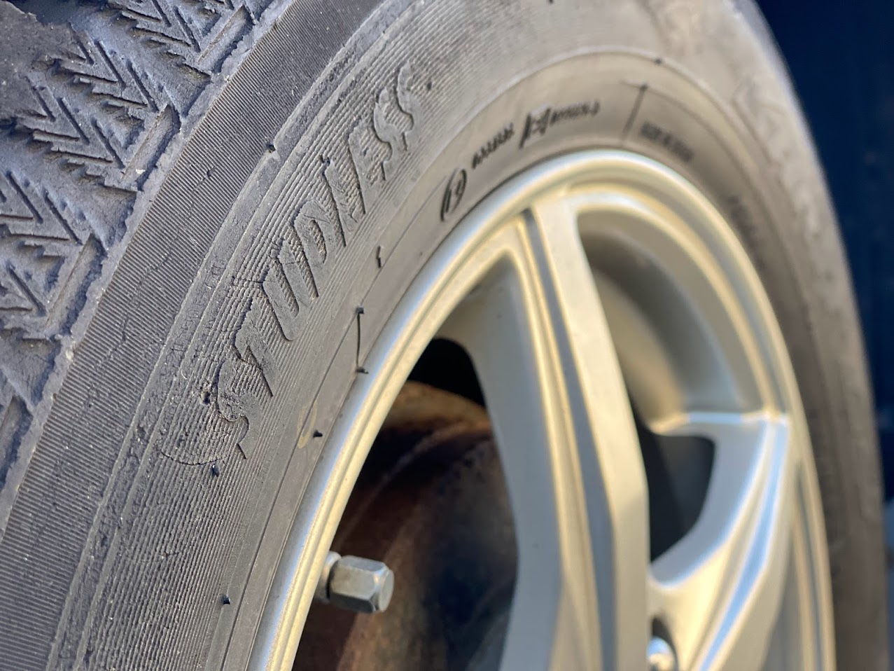 冬用スタッドレスタイヤ