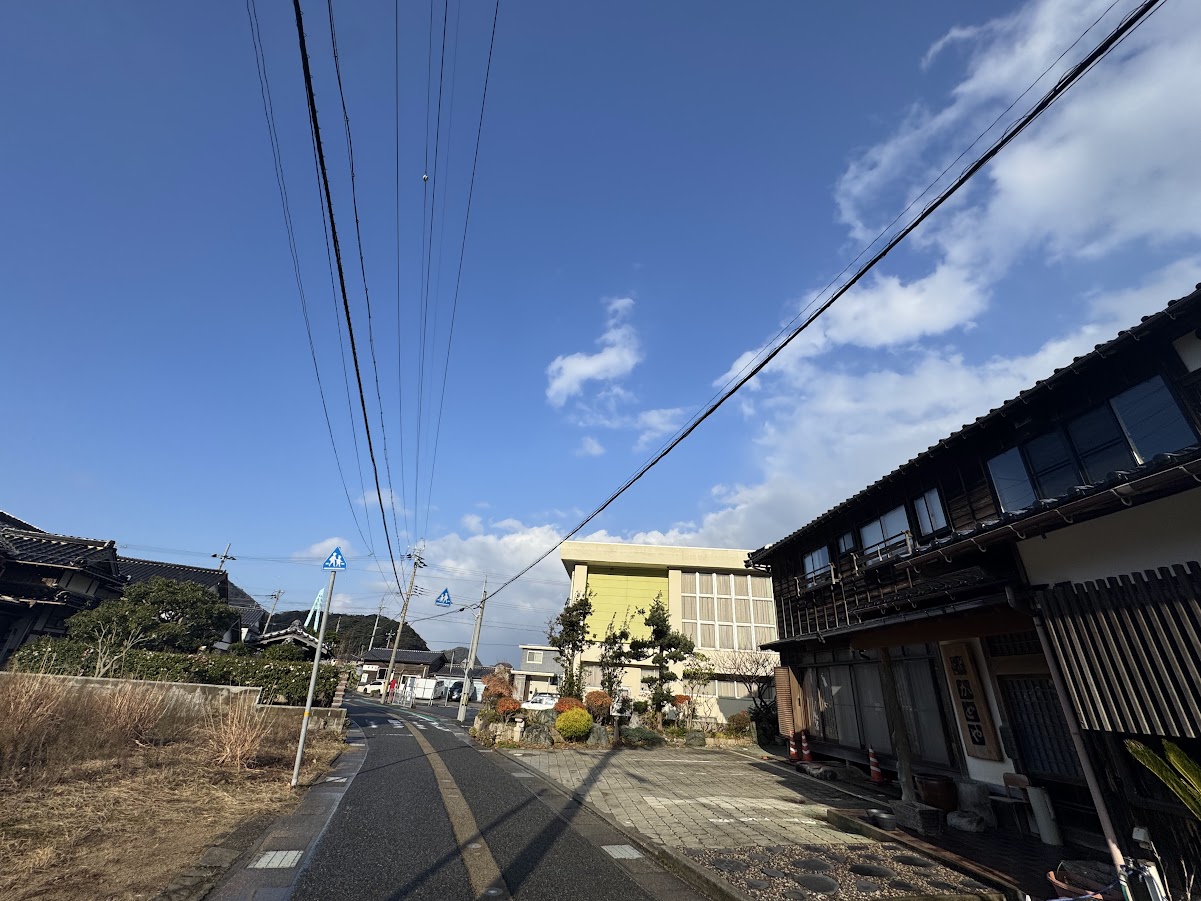 冬の合間の快晴