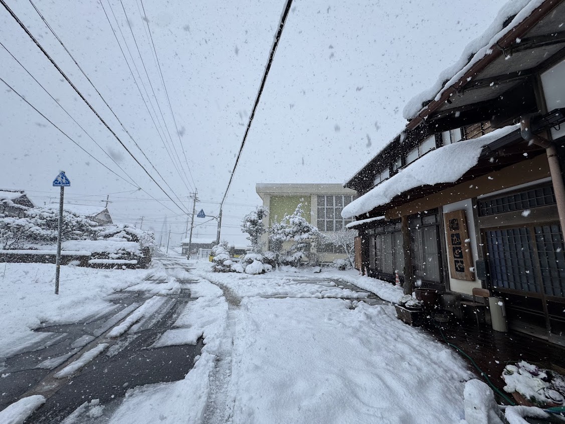 １、2月の雪