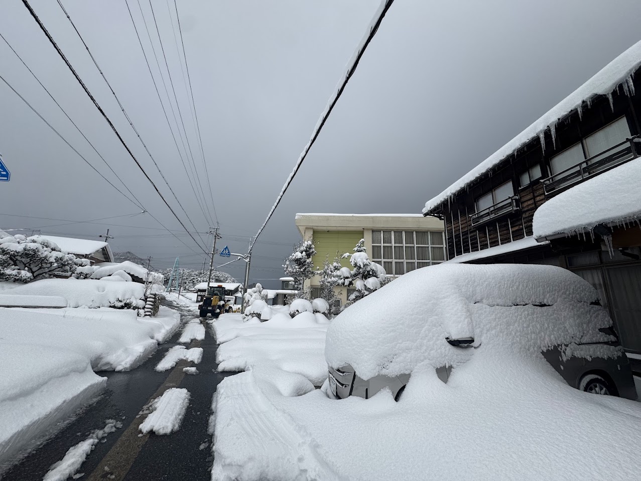 １月２３日、大雪の朝