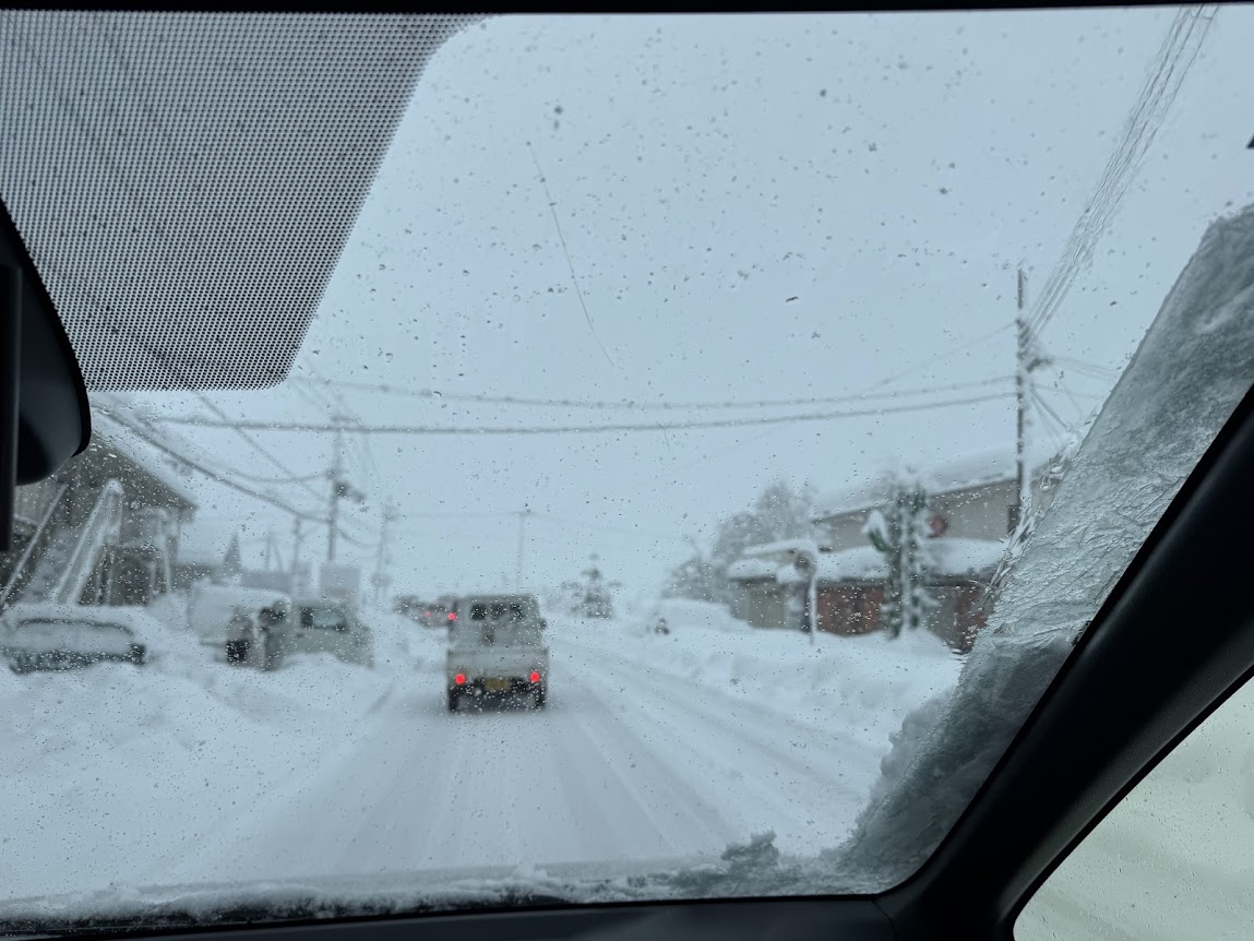 豊岡市内にて（R8.2.8.AM）
