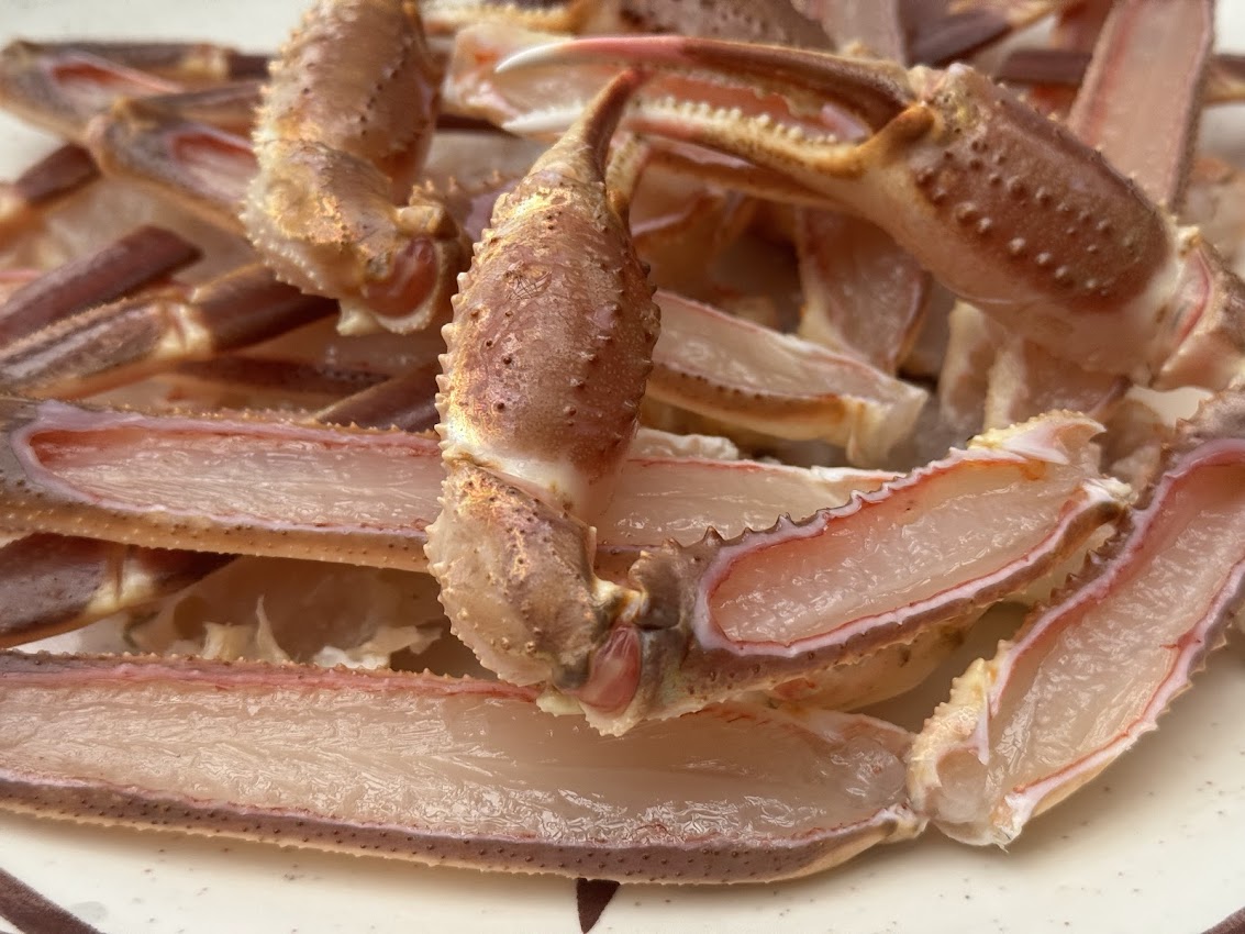 松葉蟹プランは3月末までです