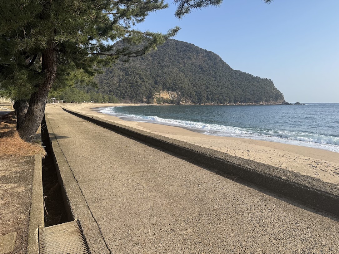 佐津海水浴場遊歩道（西側）