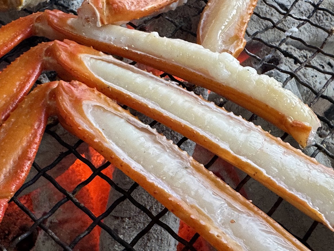 炭火焼きガニ(香住ガニ)