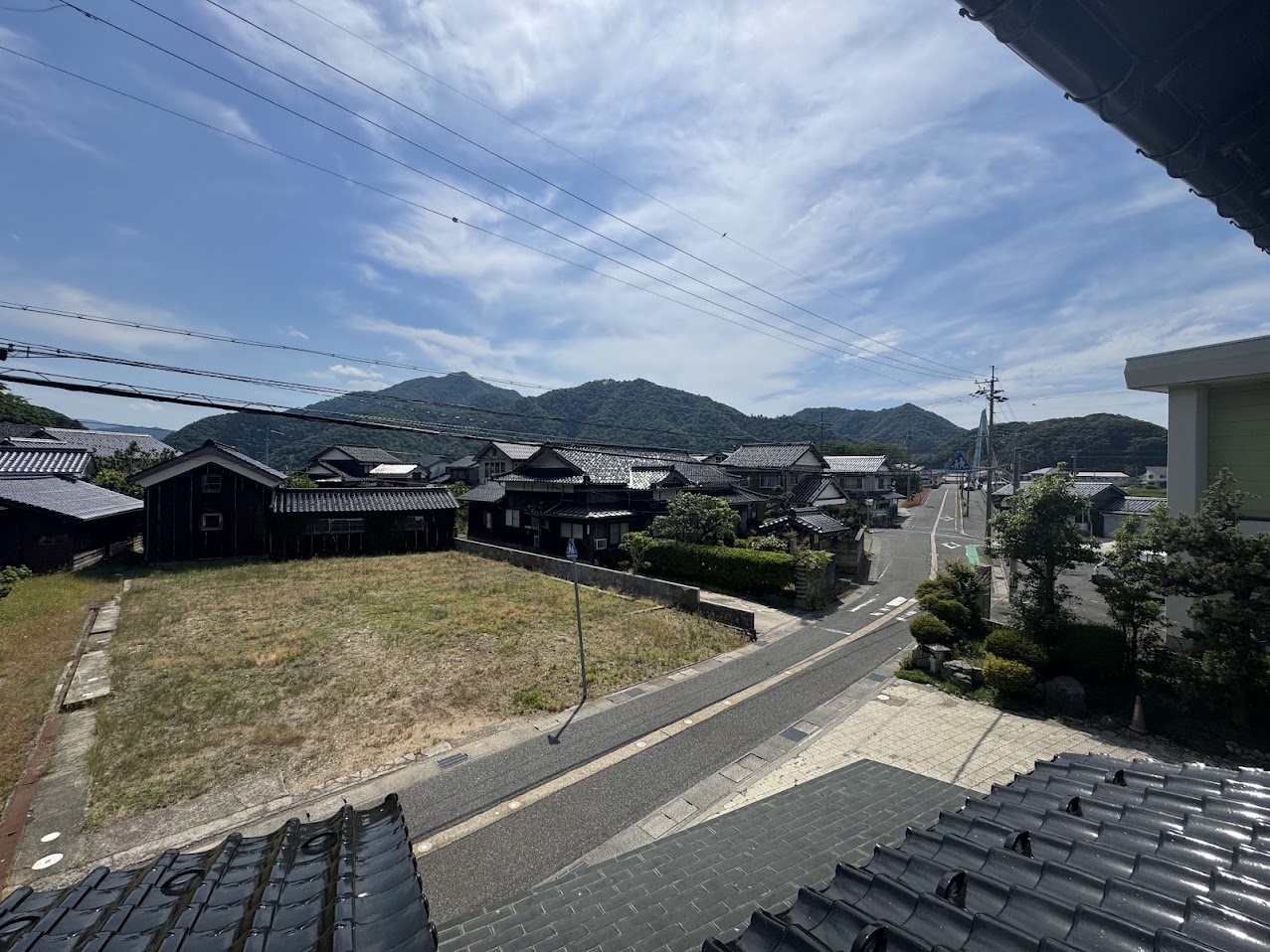 かどや2階より。R8.6.1お昼に撮影