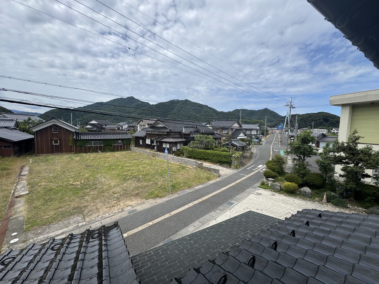 6月18日AMかどや2階からの風景
