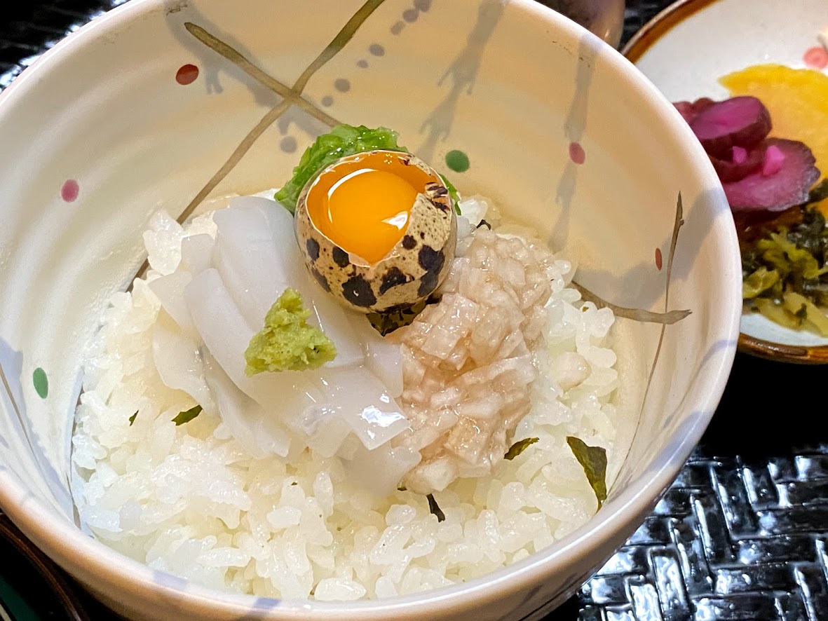 かどや〆のイカ丼