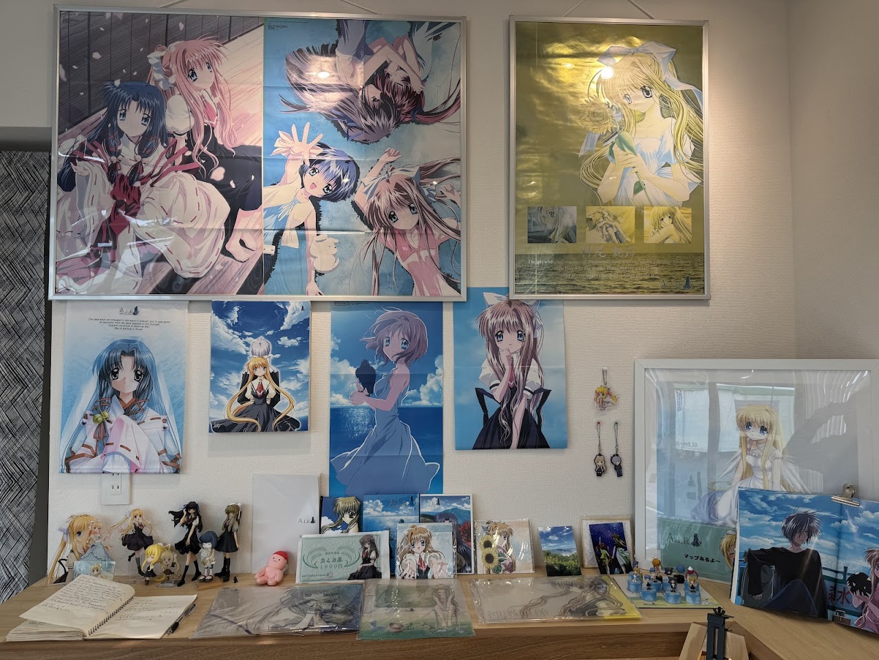 香住観光協会内のAIRの展示