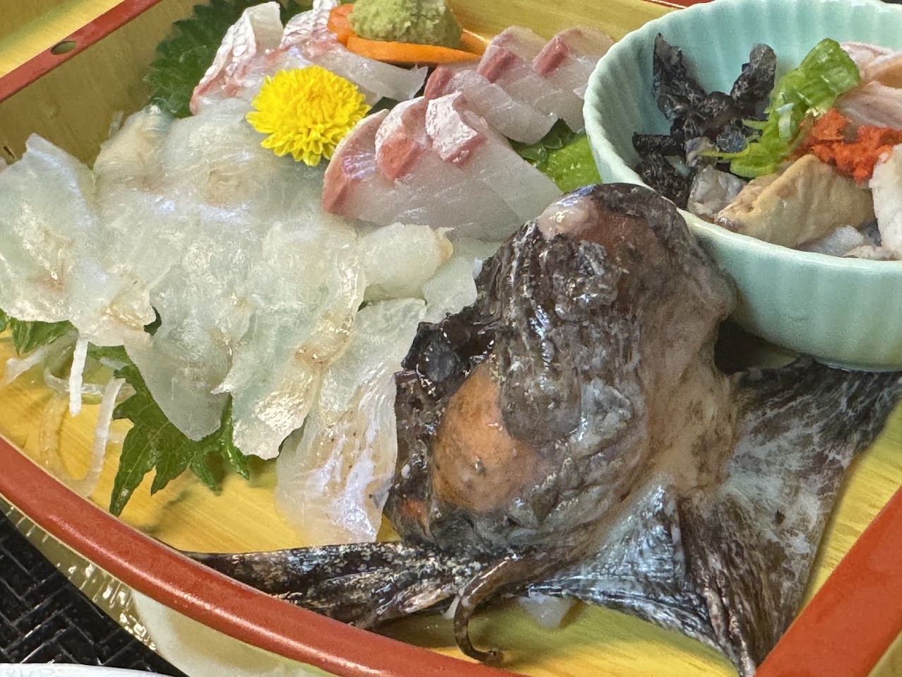 オコゼの姿造り