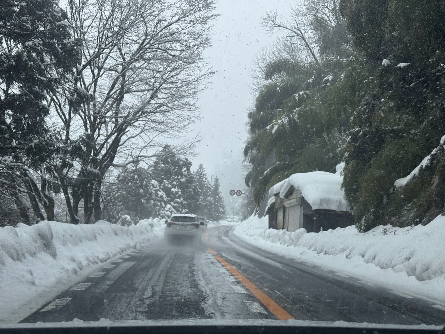 雪道運転
