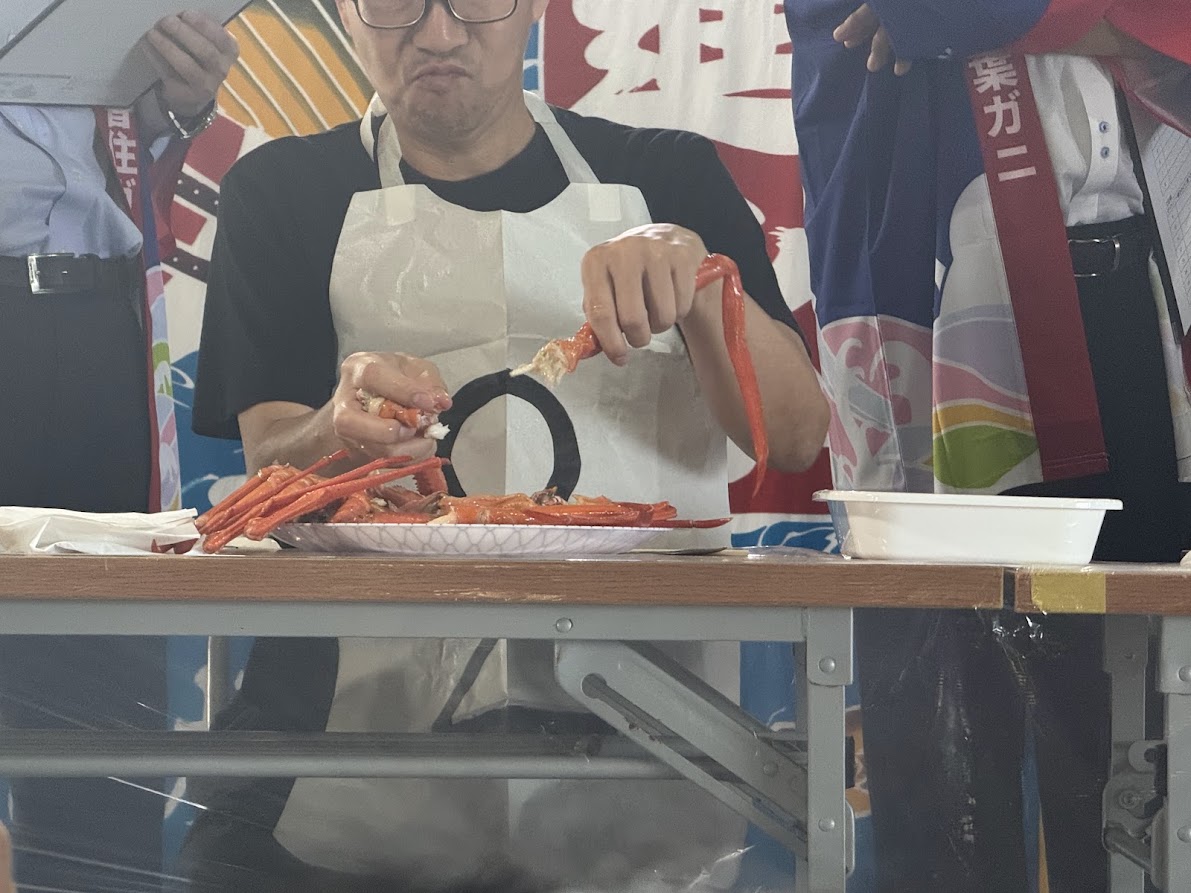 香住ガニ食べ方上手選手権
