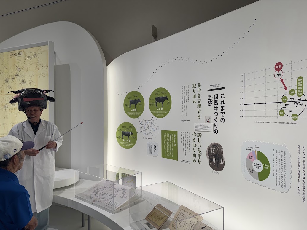 「蔓牛」について解説中