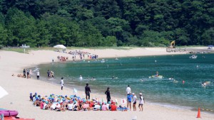 臨海学校in佐津海水浴場