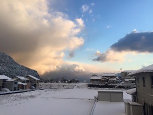 佐津の雪景色
